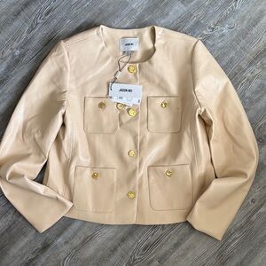 Jason Wu faux leather jacket